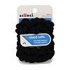 Scunci Effortless Beauty Mini Slinky Black Twisters, 6-Count