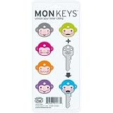 Fred Schl�sselkappen-Set - MonKeys, 6-teiligvon "Fred"