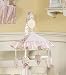 Baby : Pink and Sage Shabby Chic Musical Baby Crib Mobile by JoJo Designs