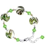 Round Glass Bead crystal .925 Silver 7 7.5 8 8.5 Length Adjustable Bracelet with Lobster Clasp 41zBoNpLR4L. SL160 Round Glass Bead crystal .925 Silver 7 7.5 8 8.5 Length Adjustable Bracelet with Lobster Clasp