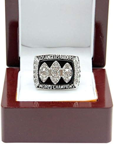 NFL 1983 Super Bowl Xviii Los Angeles Raiders Championship Rings Fans Souvenirs