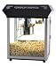 Black "Chaplin" 4 Ounce Bar Style Popcorn Machine