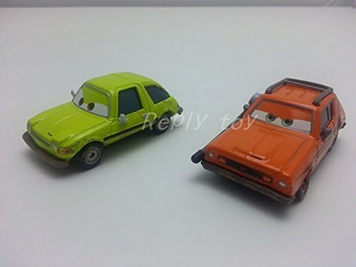 Pixar Cars Diecast 2 Grem With Headset &amp; Acer 1:55 Metal Toy Car