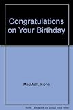 Congratulations on your birthday