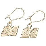 LogoArt Jeff Gordon 14K Small Number Dangle Earrings