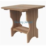 Outdoor Patio Adirondack Magazine Square Side Table