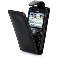 Klappleder Tasche f�r das Nokia E5 inkl.Displayfolie