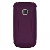 Amzer Silicone Skin Jelly Case for Nokia C3 - Purple
