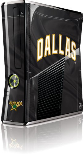 Skinit Dallas Stars Home Jersey Vinyl Skin for Microsoft Xbox 360 Slim (2010)