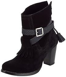 Lollipops Noopie Boots, Damen Stiefel 17024, Schwarz (Black) EU 39