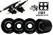 Randal 180 LONGBOARD TRUCKS Package 68mm 80a BLK Wheels