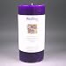 6" x 3" Crystal Journey Herbal Magic Reiki Charged Pillar Candle, Healing