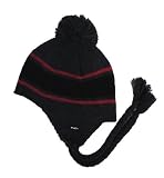 RVCA Bally Charcoal Women's Beanie with Ear Flaps
