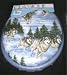 Wolves bathroom Soft TOILET SEAT Bath room WOLF home decor