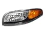Chevrolet Corvette Driver and Passenger Side (Pair) Euro Black Performance Corner Turn Signal Corner Lights