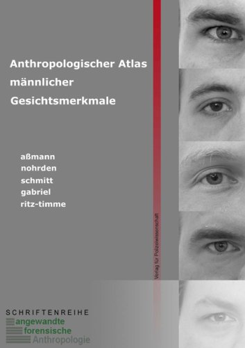 Anthropologischer Atlas m�nnlicher Gesichtsmerkmale