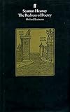 The redress of poetry : Oxford lectures