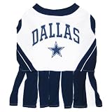Pets First DAL-4007-MED NFL Dallas Cowboys Dog Cheerleader Dress, Medium Amazon.com