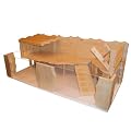 Wundersch�ne Meerschweinchenbehausung aus Holz
