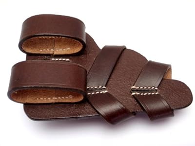 ドイツ軍 ルガーP08 降下猟兵 ホルスター ブラウン 茶 レプリカ