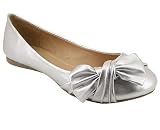 Pleated Bow Flat