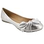 Pleated Bow Flat