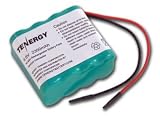 9.6V Tenergy 2000 mAH NiMH Rechargeable Battery Pack for Walking Robots Bare Leads