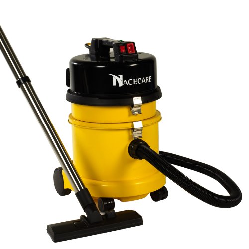 NaceCare NVQ372H Hazardous Dust HEPA Vacuum 4.5 Gallon Capacity 1.6HP 114 CFM Airflow 30' Power