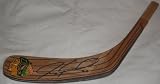 Jeremy Roenick Autographed Chicago Blackhawks Logo Stick Blade W/PROOF, Picture of Jeremy Signing For Us