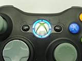 BLUE LEDS Xbox 360 Rapid Fire 8 MODE Stealth BLACK Controller Modded