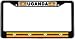 Uganda Ugandan Flag Black License Plate Frame Metal Holder