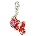 SiberDream Charms - Charm scooter en argent pour charmes colliers bracelets boucles d'oreilles - Arg