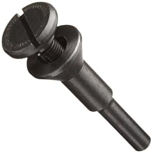 Weiler Tiger Mounting Mandrel For 1"-3" Type 1 Wheel, 1/4" Stem, 3/8" Arbor