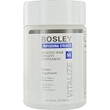 Bosley Healthy Hair Vitality Supplement for Men, 60 Count