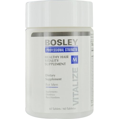 Bosley Healthy Hair Vitality Supplement for Men, 60 Count