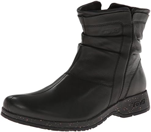 Teva Women's W Capistrano Ankle Boot, Black, 7.5 M US