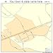 Street & Road Map of Hull, Georgia GA - Printed poster size wall atlas of your home town