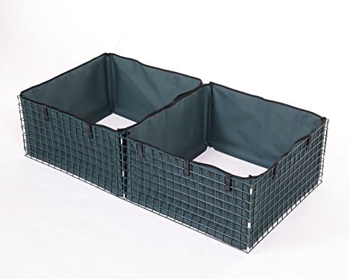 Boomer Bed-Double Raised Garden Bed includes 2 singles measures 48"L x 24"W x 12"Deep Save by buying TWO! can be used side by side or two different locations.