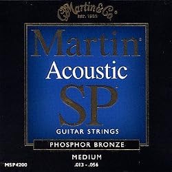 Martin MSP4200 Medium Studio Performance Acoustic Guitar Strings