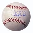 Steiner DEREK JETER Autographed Game Used Baseball