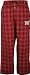 Nebraska Cornhuskers Division Plaid Woven Pants