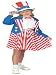 Betsy Ross Miss USA Fancy Dress Costume Ages 4-6
