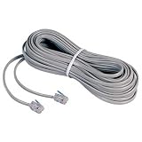 AT&T 92022 50 Foot Flat Line Cord - Dove Grey
