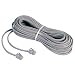 AT&T 92022 50 Foot Flat Line Cord - Dove Grey