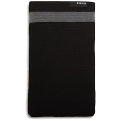 Belkin Knit Sleeve f�r Kindle Keyboard (f�r 15 cm/6 Zoll Display) Schwarz/Wei�