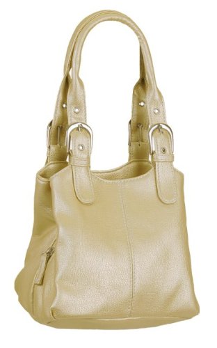 EyeCatchBags - Rio Grab Bag Pale Gold