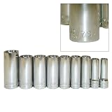 Bahco by Snap On 804409 9 pc 3/8in. 12Pt. Drive Deep Sockets