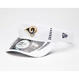 NFL Unisex Adult St. Louis Rams Training Camp Visor (White, One Size Fits All)