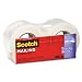 Scotch Tear-by-Hand Tape, 1.88 Inches x 50 Yards, 2-Pack (3842-2)