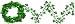 Gleam 'N Flex Shamrock Garland 25 ft. Pkg/1